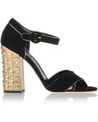 Dolce & Gabbana Sandals - Lyst