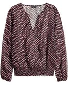 H&M Chiffon Blouse - Lyst