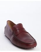 Tod's Brown Leather Penny Loafers - Lyst