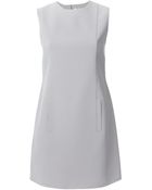 T By Alexander Wang Sleeveless Shift Dress - Lyst