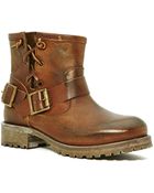 Nasty Gal Jeffrey Campbell 1949 Moto Boot - Brown - Lyst