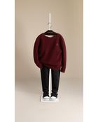 Burberry Check Elbow Patch Cashmere Sweater - Lyst