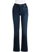Jones New York Lexington Straight Leg Jeans - Lyst
