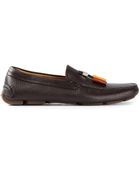 Giorgio Armani Tassel Loafers - Lyst