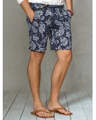 Polo Ralph Lauren Straight-Fit Bandana Short - Lyst