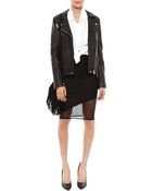 Donna Mizani Asymmetrical Midi Skirt - Lyst