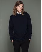 Pull&Bear Print Sweatshirt - Lyst