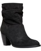Steven By Steve Madden Welded Suede High-Heel Boots - Lyst