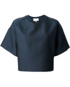 3.1 Phillip Lim Textured Box Tshirt - Lyst