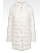 Emporio Armani Down Jacket In Technical Fabric - Lyst