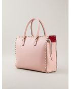 Valentino Rockstud Tote - Lyst