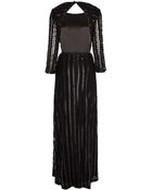 Temperley London Long Rosette Dress - Lyst