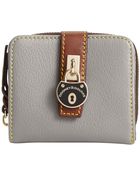 Dooney & Bourke Samba Small Zip Around Wallet - Lyst