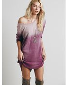 Free People Tanna Peached Out Bliss Tunic - Lyst