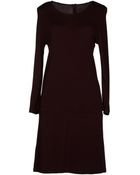 Majestic Short Dress - Lyst