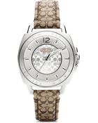 Coach Boyfriend Stainless Steel Watch - Lyst