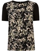 Oasis Photo Floral Top - Lyst
