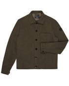 Paul Smith Khaki Felt Wool-Blend Jacket - Lyst