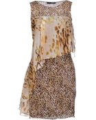 Liu Jo Short Dress - Lyst