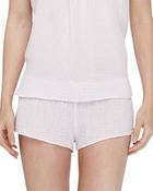 Xirena Shaw Cotton Gauze Lounge Shorts - Lyst