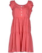 Aspesi Short Dress - Lyst