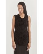 Helmut Lang Cowl Top - Lyst