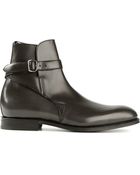 Church's Bcukle Strap Ankle Boots - Lyst