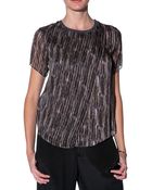 Theyskens' Theory Baim Layered Silk Top - Lyst