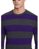Polo Ralph Lauren Striped Wool Crewneck Sweater - Lyst