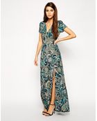 Love Maxi Dress In Paisley Print - Lyst
