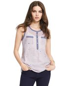 Tommy Hilfiger Mondrian Top- Final Sale - Lyst