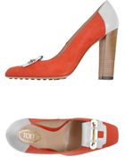 Tod's Moccasins - Lyst
