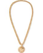 Versace Medusa Long Chain Necklace - Lyst