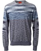 Missoni Woven Sweater - Lyst