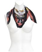 DSquared² 70X70 Mermaid Silk Scarf - Lyst