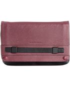 French Connection Blue Blooded Clutch - Lyst