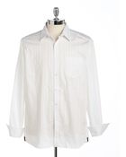 Kenneth Cole Striped Buttondown Cotton Shirt - Lyst
