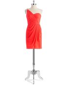 Xscape Embellished One Shoulder Dress - Lyst