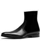 Gucci Leather Dress Boot - Lyst