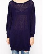 Selected Ella Fine Knit Sweater - Lyst