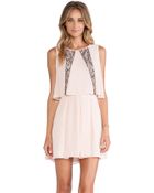 BCBGeneration Ruffle Dress - Lyst