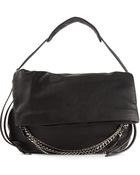 Jimmy Choo Large 'Biker' Shoulder Bag - Lyst