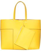 Tory Burch Block-T Tote Bag - Lyst