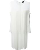 DKNY Pleated Top - Lyst