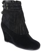 Aerosoles Plumming Bird Wedge Ankle Boots - Lyst