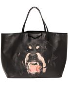 Givenchy Large Antigona Rottweiler Print Tote Bag - Lyst