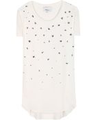 3.1 Phillip Lim Beaded Silk Chiffon Top - Lyst