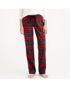 J.Crew Pajama Pant in Plaid Flannel - Lyst