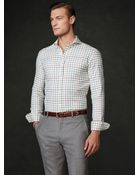 Purple Label Checked Keaton Shirt - Lyst