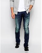 Diesel Jogg Jeans Thavar Slim Fit 600S Dark Wash - Lyst